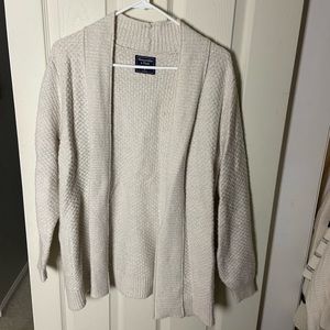Abercrombie & Fitch Cream Cardigan